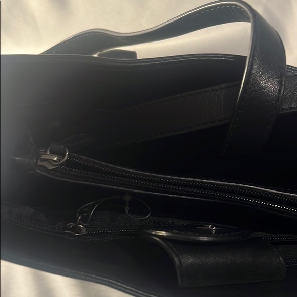 Michael Kors Black Patent Leather Satchel - Picture 3 of 6